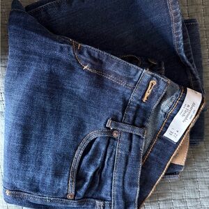 Abercrombie & Fitch Women's Dark Blue Boot Cut Jeans